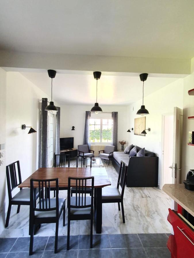 Logement Entier Avec Grand Jardin Et Parking Wifi 6 Et Fibre Berck Exterior foto