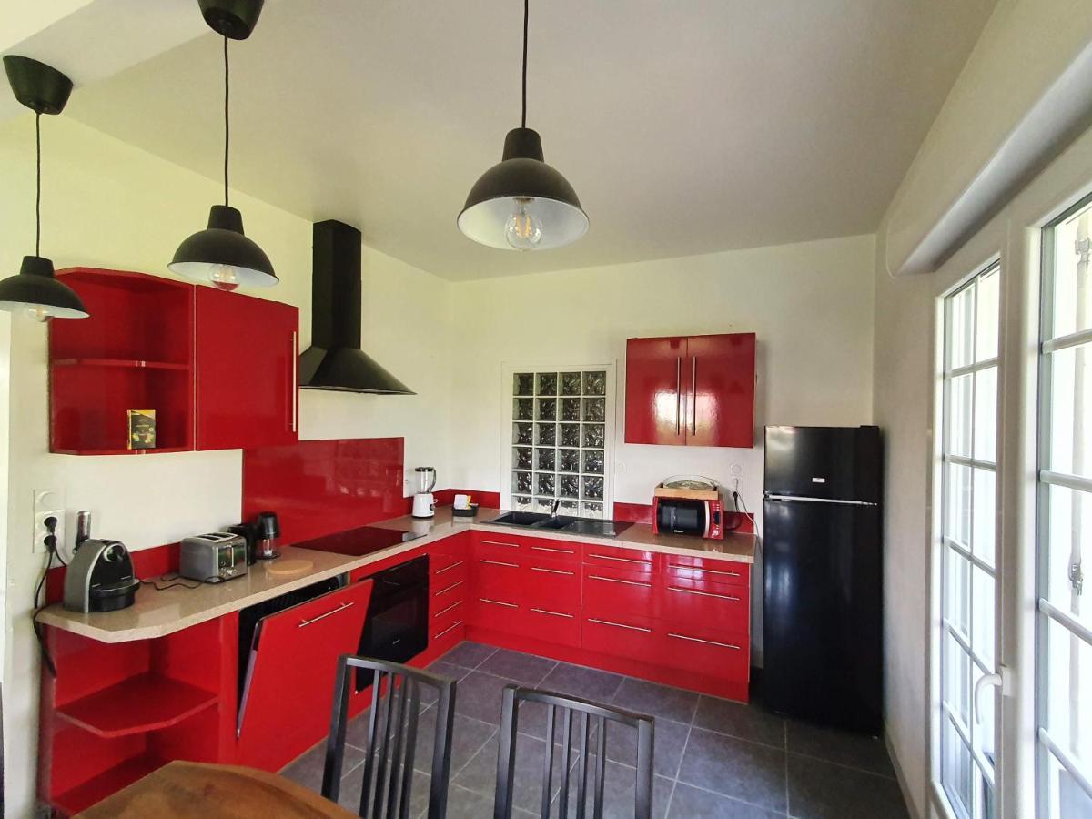 Logement Entier Avec Grand Jardin Et Parking Wifi 6 Et Fibre Berck Exterior foto